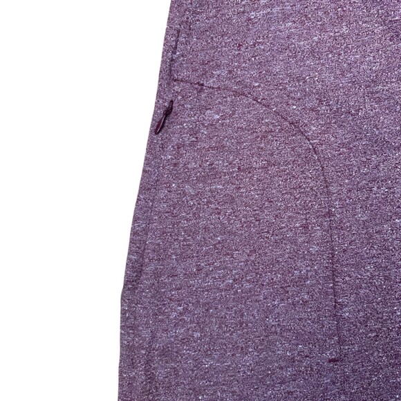 Toad & Co Women's Deep Mauve Crew-Neck 1/2 Sleeve Organic Cotton Midi Dress S - Picture 7 of 9